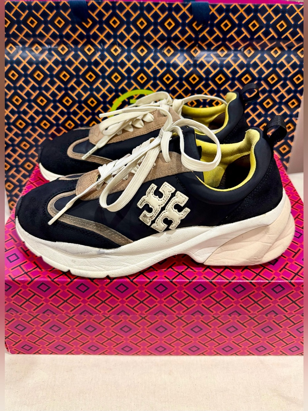 Tory Burch Good Luck trainers size 6 - Picture 4 of 7
